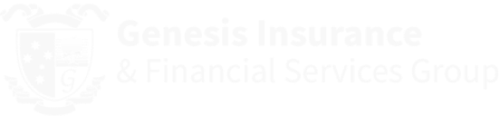 genesis insurance logo white